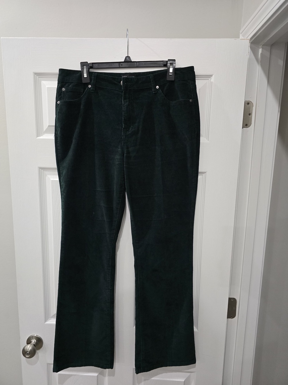 Jones New York Dark Forest Green Corduroy Pants Size 14